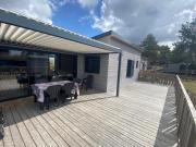 chalet à lEdune 6 ou 12pers avec mon2ème chalet beau standing piscine couverte chauffée à 150m de la mer wifi inclus