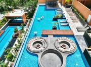 3BR en Aldea Zama-Roof Top-2 Pool-Fast WiFi-Gym