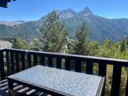 Studio terrasse sud vue montagnes Pra Loup 1500