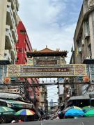 曼谷唐人街三层独栋洋楼24小时自助入住