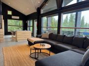 Villa Ruka - Rising Sun with 3 bedrooms, loft, sauna and balcony with a view