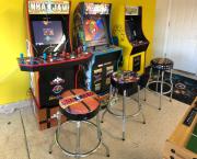 Arcade game room, 2 king beds, ev chargers