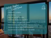 Luxe 3BR Skyline Sunset Residence Level 63 - CBD Views, Parking, Pool, Sauna, Gym