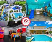 Glorious Home Near Disney With Game Room, Themed Rooms, Waterpark & Resort Access At Encore Resorts Re- 7643Wi