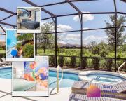 7643 Beautiful 6-Bedroom Family Home with Private Pool near Disney World