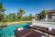 Ubud Green Lux 6 BR Rice Field View Villa