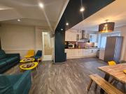 chambre Carla dans le loft bleu