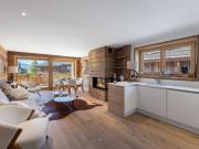 Appartement lumineux de 100 m² avec balcon, proche centre Megève, 4 adultes et 2 enfants - FR-1-569-87