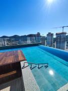 Flat c vista mar - 280m da praia