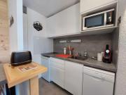 Studio 28m² 4 pers, sauna, pied des pistes - FR-1-516-223