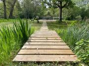 Jacuzzi au bord de la rivière