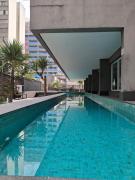 Studio ao lado do Allianz Parque Palmeiras - Academia, Piscina, Coworking, Mercadinho, Lavanderia e Estacionamento