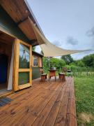 Mech na dachu - domek letniskowy