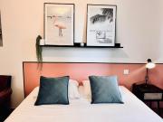 Le Reflet, 2 bedrooms, balcony view of Vilaine