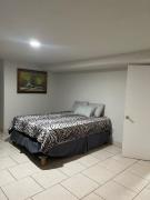 Ocean front apartment.