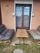 Maison sur vue montagne