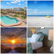 Island Chic at the Beach with the Heated Pool