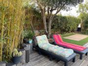 Évasion méditerranéenne bas de villa Cath, jardin privé, parking