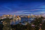 Panoramic Sydney Harbour Views from Luxury 1-Bedroom Apartment in McMahons Point