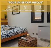 Unique Studio Panoramic View of Rhône and Mountains