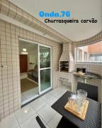 Onda76 Ap temporada Praia Grande Beira Mar churrasqueira carvão