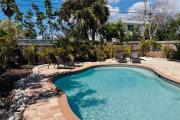 Large Backyard with heated pool Near Beach
