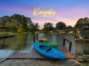 Rock N’ Roll Lake Haus | Lakefront, Kayaks, Decks