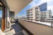 Modern 2BR Apartment Balcony Free Private Parking Warsaw Arkadia