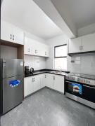 Smart elegant three bedroom apartment with swimming pool fully equipped gym children playground and great breathtaking views