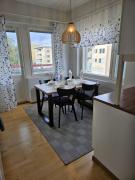 Top-Floor Apartment with Sauna and Free Parking near City Center