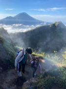 Mount Batur Camping on Summit