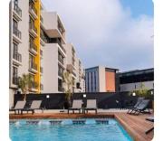 Sleek and modern apartment