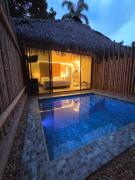 Fm Luxury villa Amalfitana con Playa artificial, pisicna privada