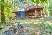 Cabin Comfort Near PSU! Fire Pit and On-Site Trails