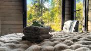 Lapland Landscape XXL Cabin with Nature View, Sauna, Fireplace & Kitchen, Sodankylä, Luosto, Fell Village