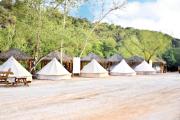 Glamping Adventure on the Guadalupe River: Cool Bell Tent near New Braunfels, Texas Perfect forAges