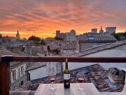 Le Toit DAvignon - Intra-muros - Terrasse vue Palais des Papes - Idéal Festival - Climatisation - WiFi