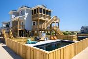 C9004 Seabatical - 4 BR Semi-Oceanfront, Pool & Hot Tub