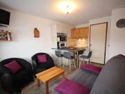 Joli studio cabine avec garage fermé aux Saisies - FR-1-293-139