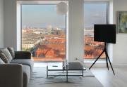 Modern Minimalist Apartment with Panoramic Views Modern Minimalist Apartment with Panoramic Views