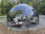 Rare Mirrored Glamping Dome
