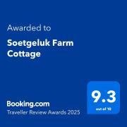Soetgeluk Farm Cottage