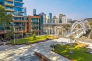 Modern 3BR Melbourne Waterfront Apartment with Resort Amenities in Docklands