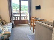 Studio cosy 4 pers., proche pistes, balcon - FR-1-330-593