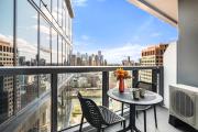 Modern City Views Escape with Gym Access