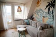 Coastal-Boho Apartment Balkon 5 Min zum Hafen - Butze 6