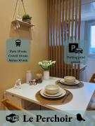 Le Perchoir - Studio cosy mezzanine, parking et WiFi - Paris Sud