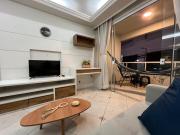 Apto 3 dorm, em frente ao Atlântico shopping balneário Camboriú