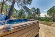 Luxe Ruidoso Retreat with Hot Tub and Scenic Views