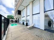 Apartamento 2 dormitórios com piscina Bombas SC